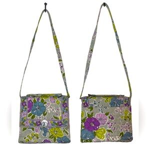 Vera Bradley Crossbody Purse (Multicolor Floral)